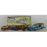 A collection of old toy cars. By Lesney. Est. £20