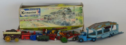 A collection of old toy cars. By Lesney. Est. £20