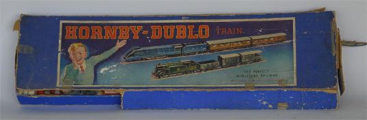 A Hornby Dublo train in box. Est. £30 - £50.