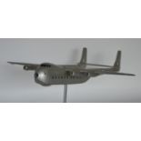 A good cast aluminium model of an RAF bomber with