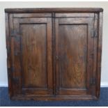 A good Continental two door cupboard. Est. £30 - £