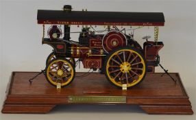 A good model of a traction engine in a display ca