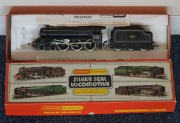 A Hornby B. R. "Black Five" Tender Locomotive, box