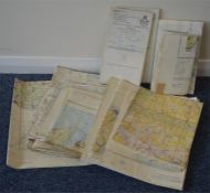 A collection of old Military maps. Est. £20 - £30.