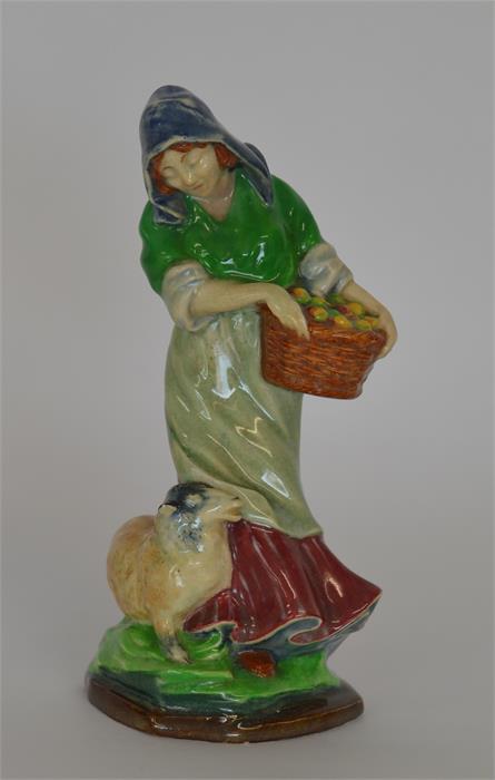 A Royal Doulton figure "Gathering Fruits", impress