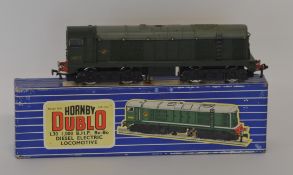A Hornby Dublo B. R. Bo-Bo Diesel Locomotive, thre