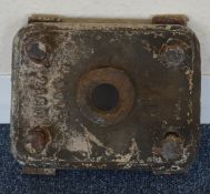 A London and South Western Railway cast metal plaq
