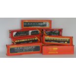 Assorted Hornby Locomotives and coaches including