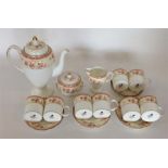 WEDGWOOD: A good Malabar Pattern coffee service w