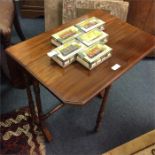 A small pembroke table.