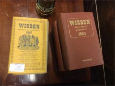 Wisden Cricketer's Almanacs. Original hardbacks