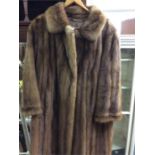 An old fur coat.