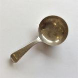 A 19th Century caddy spoon attractively
