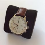 IWC: A good quality gent's large chronograph autom