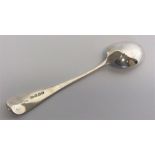 PAUL STORR: A silver serving spoon. Est. £80 - £12