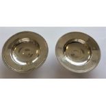 A pair of small heavy Armada dishes with reeded de