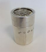 A Queens Silver Jubilee cigarette box with crested