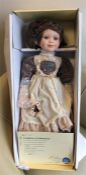 A boxed figure of a doll.
