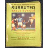 A Subbuteo table Soccer set in original box. Est.