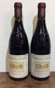 2 x 750ml bottles of Château La Nerthe Châteauneuf