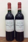 2 x 750ml bottles of Château l'Argenteyre Médoc 20