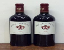 2 x 750ml bottles of Château D'Aiguilhe Comtes de