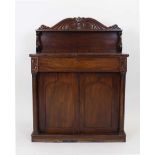 A Victorian mahogany chiffonier,