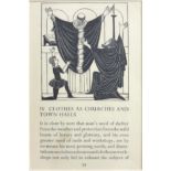 Eric Gill (1882-1940), 'IV Clothes as Churches and Town Halls', woodcut taken from a book,
