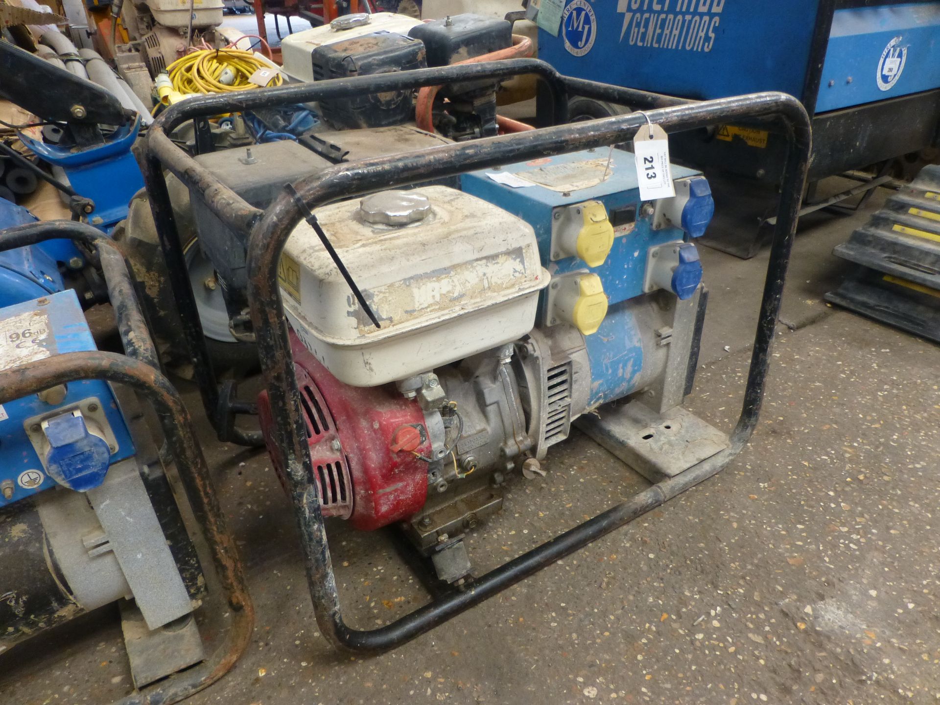 (18) Stephill Generators 4KVA generator with 4 outputs