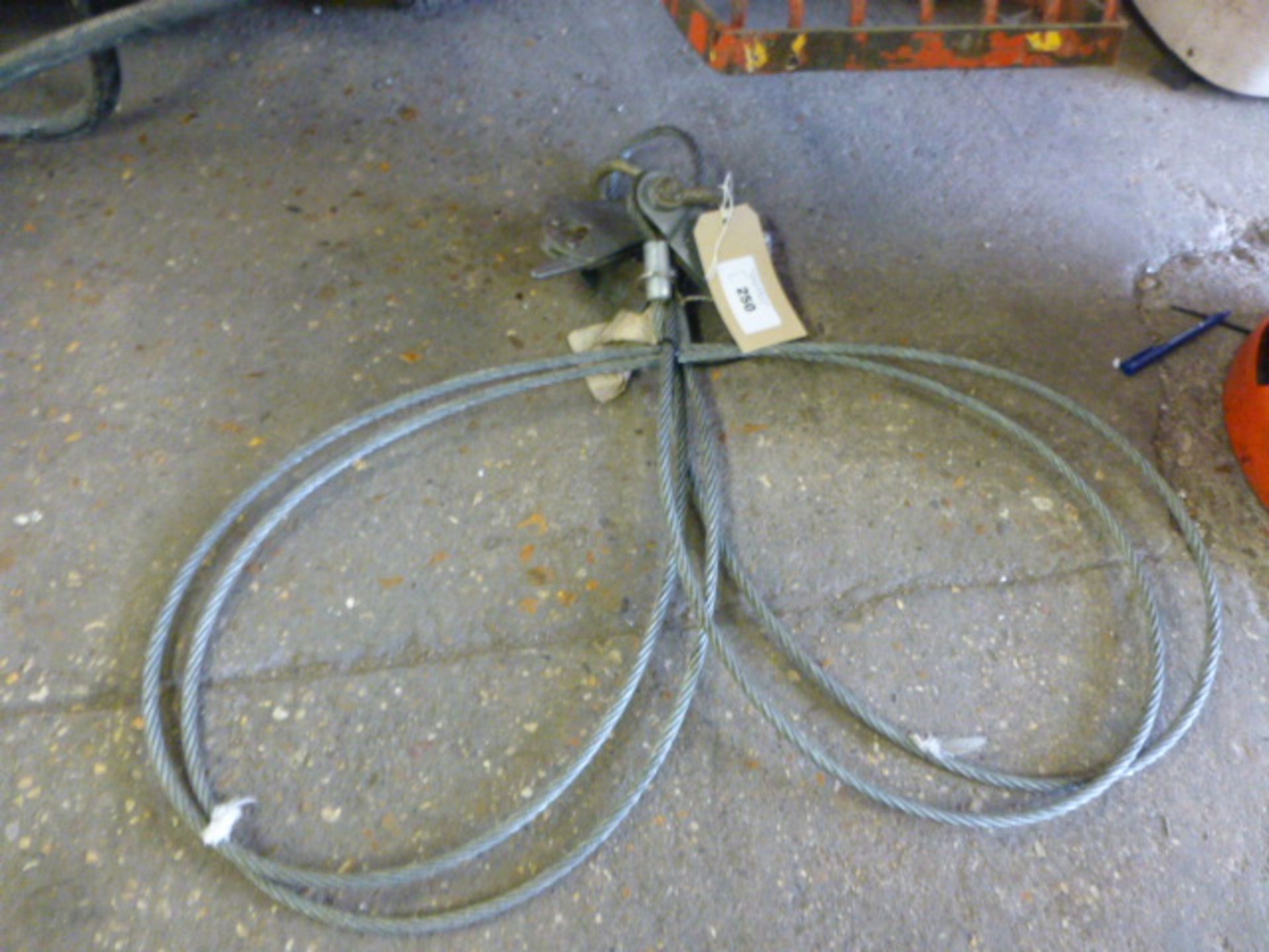 MOD steel rope helicopter sling