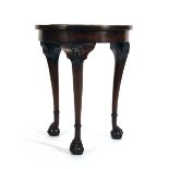 A 19th century and later occasional table,