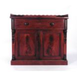 A Victorian mahogany chiffonier,