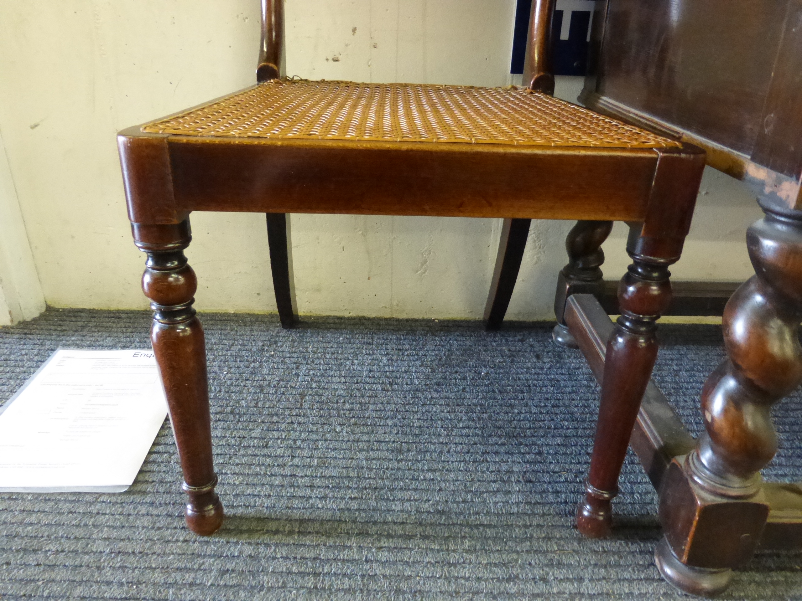 A 19th century mahogany, beech, - Image 7 of 13