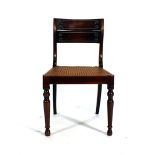 A 19th century mahogany, beech,