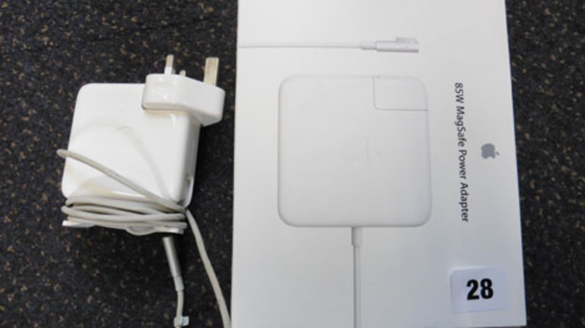 Apple Mag-Safe power adapter *VAT will not be added to the hammer price of this lot*