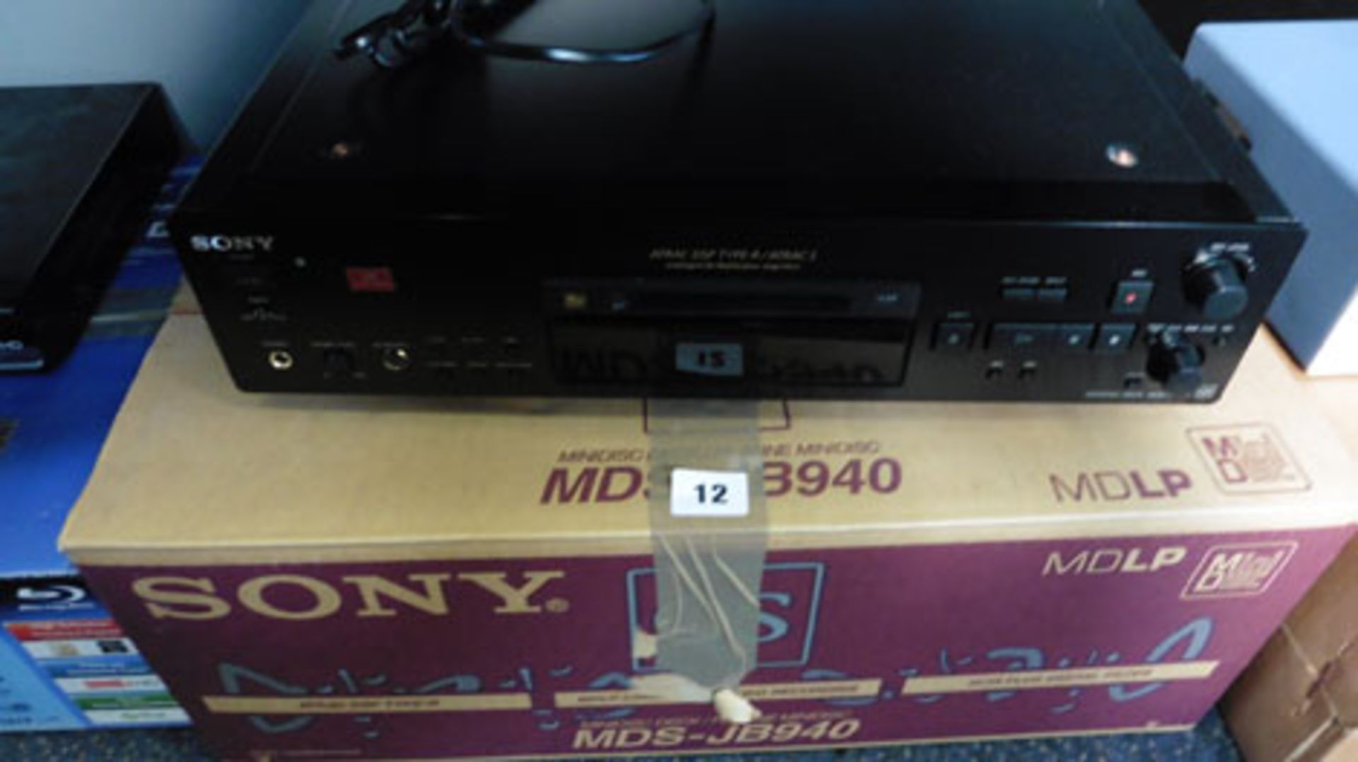 Sony Model MDS-JB940 mini disc deck and box *VAT will not be added to the hammer price of this lot*