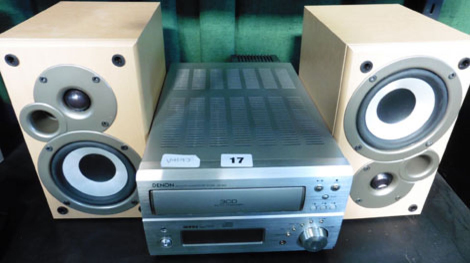 Denon CD micro system with 3 CD changer and speakers *VAT will not be added to the hammer price of
