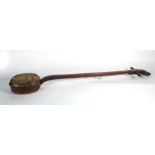 A late 19th/early 20th century Chinese sanxian (three string lute) having a rosewood fingerboard