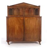 A 19th century mahogany chiffonier,