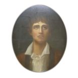 After Sir Thomas Lawrence, 'John Philip Kemble as Hamlet' unsigned, coloured pastels,