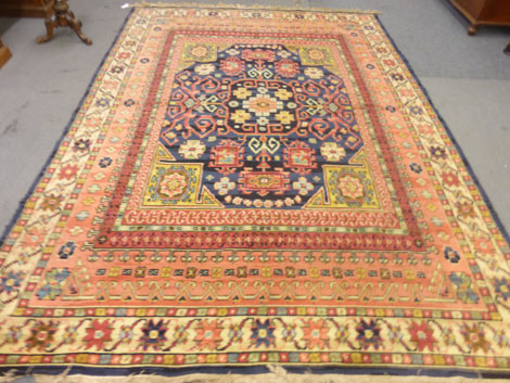 A 1930's woolen rug,