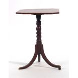 A 19th century mahogany,