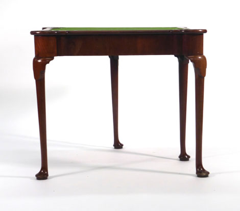 An 18th century and later mahogany card table, - Image 2 of 6