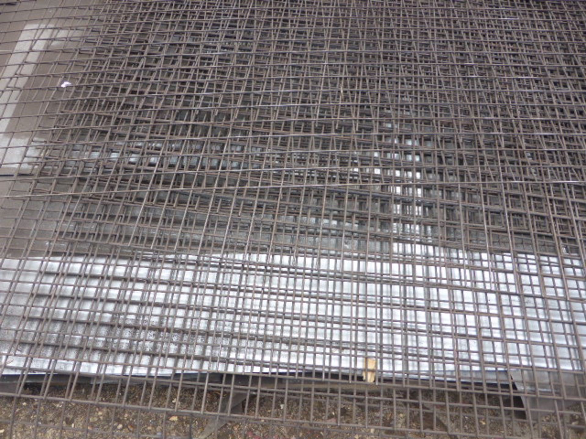 Qty of assorted sheet metal material, various thicknesses, qty of weld mesh etc - Image 9 of 10