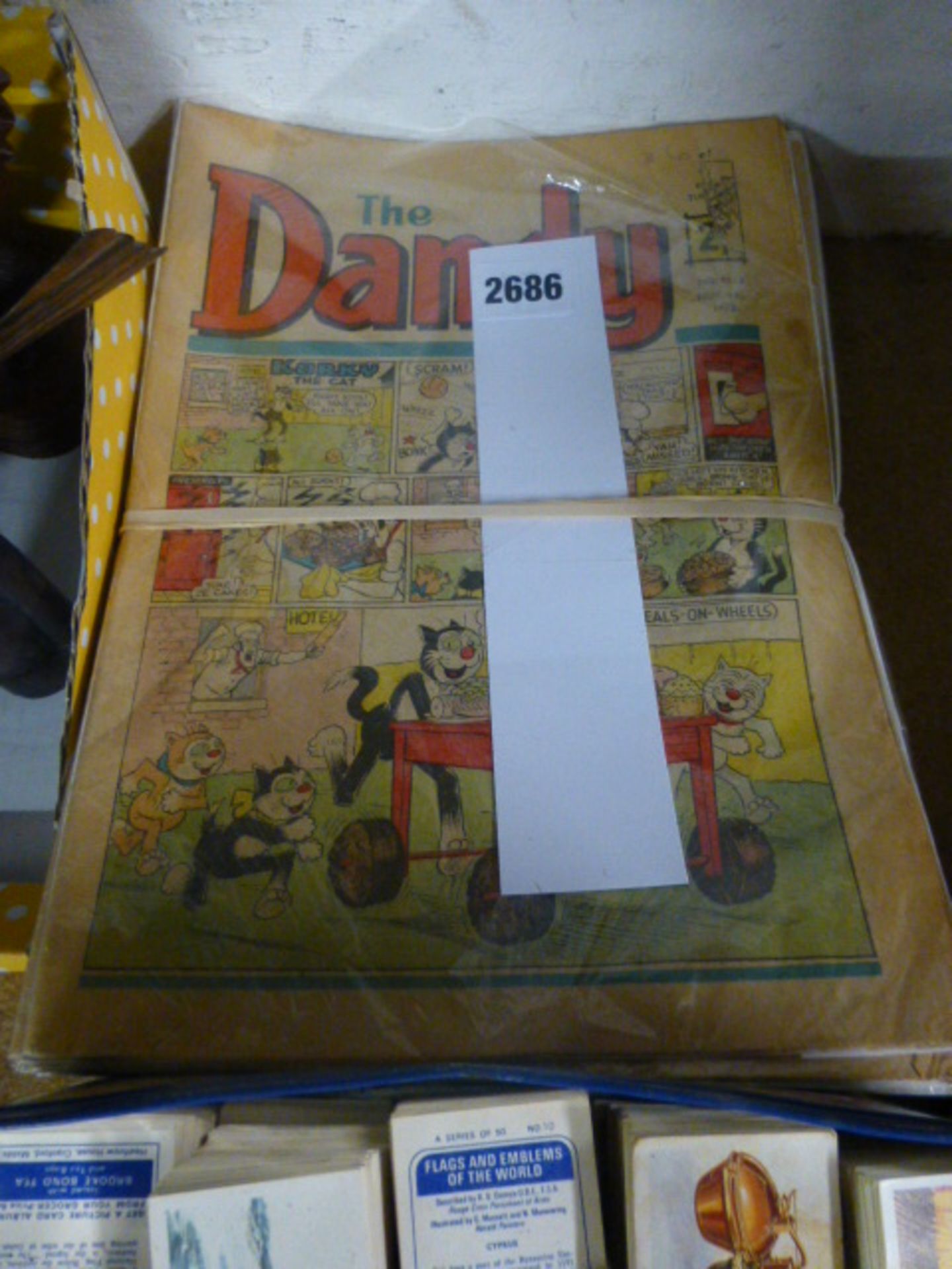 The Beano Comic : 19 issues from 1972/73 and The Dandy Comic : 14 issues from 1972/73.