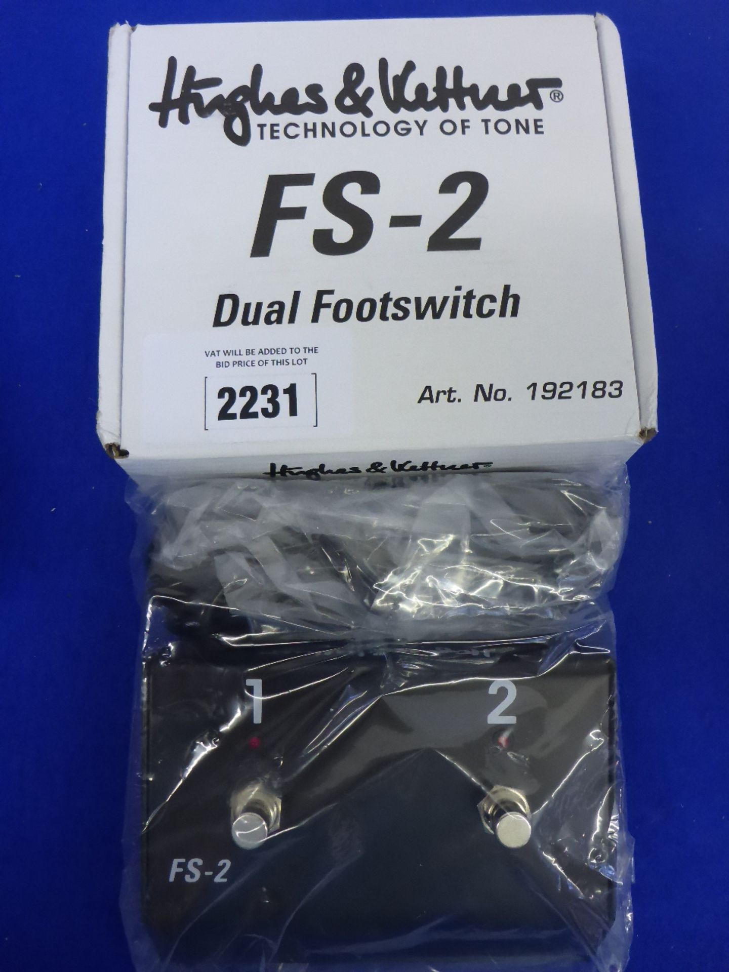 Hughes & Kettner FS-2 dual footswitch