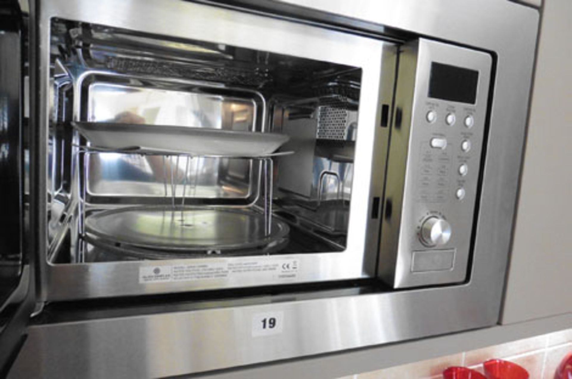 Glen Dimplex built in type combination microwave oven Model: GDHA UWM600 - Image 2 of 3