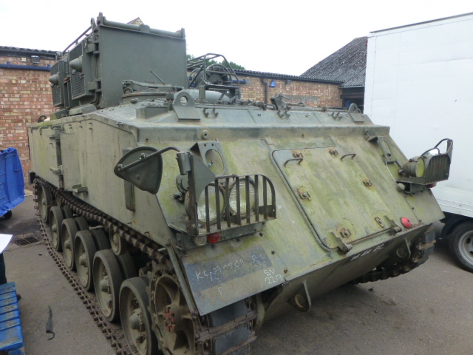 Alvis Ex British Army AFV439 armoured personnel carrier, comms and telephone exchange variant with - Image 3 of 11