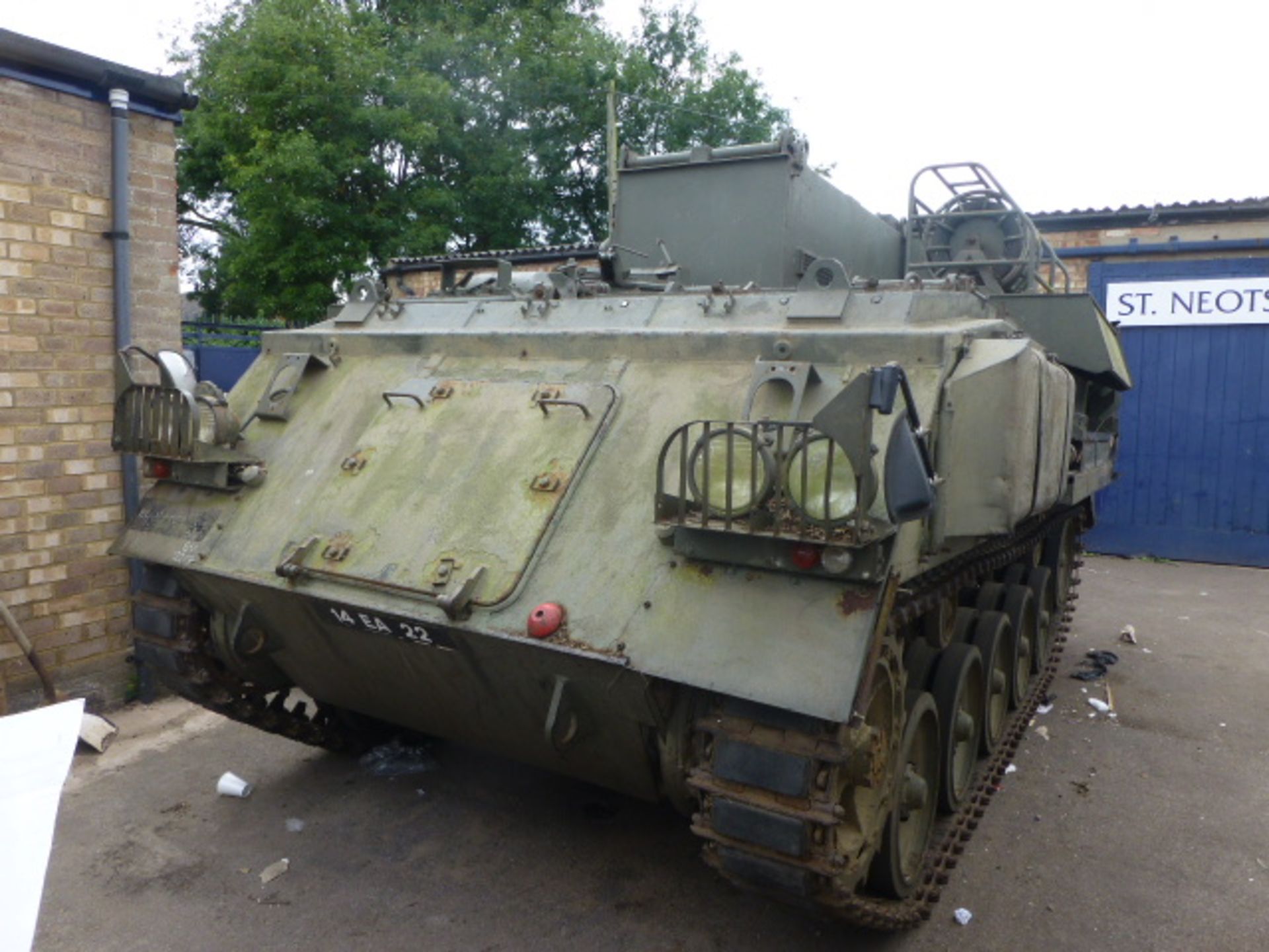 Alvis Ex British Army AFV439 armoured personnel carrier, comms and telephone exchange variant with - Image 2 of 11