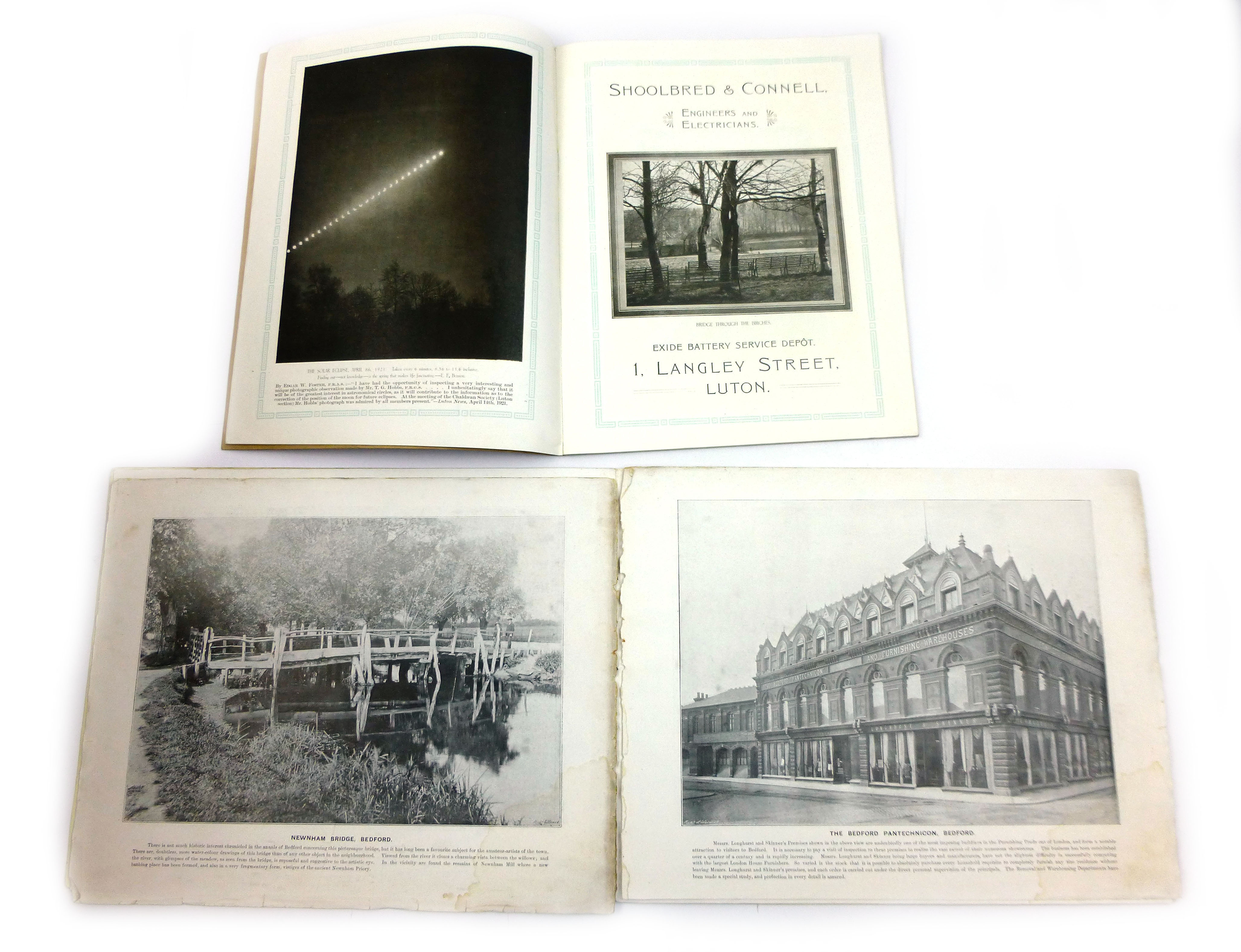 Picturesque Bedford - Photographic Views of the Schools, River, - Image 2 of 2